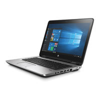 HP HP 650 ProBook G3 Series Maintenance And Service Manual