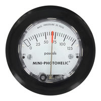 Dwyer Instruments MP Mini-Photohelic Installation And Operating Instrictions