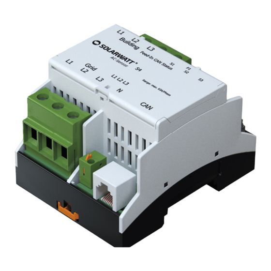 solarwatt AC-SENSOR FLEX Installation Instructions Manual