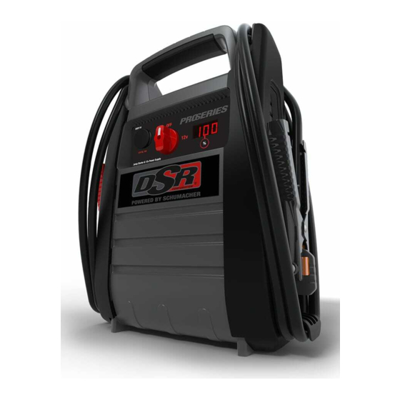 Schumacher Electric DSR116 Owner's Manual