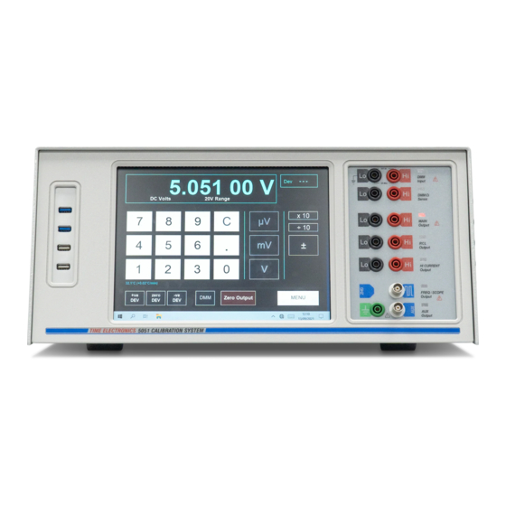 Time Electronics 5051 Plus User Manual