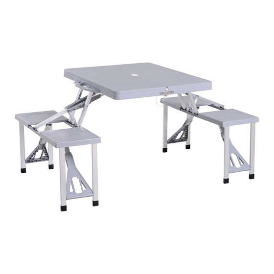 Outsunny 84B-363 Assembly & Instruction Manual