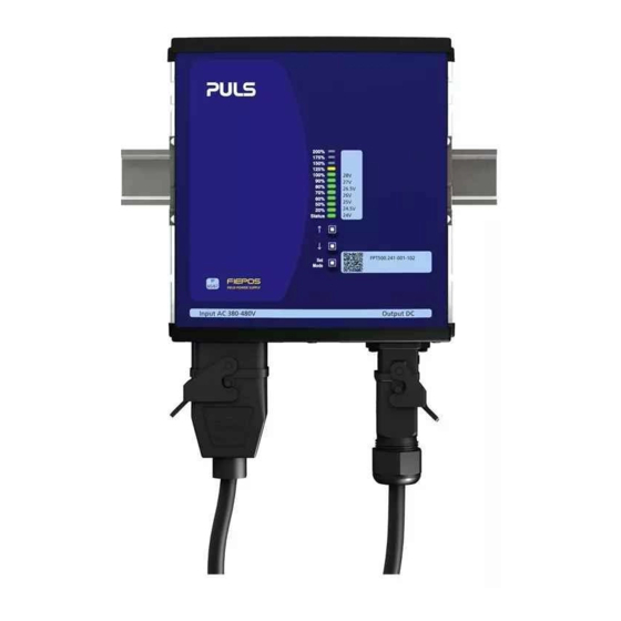Puls FPT500.241-001-102 Installation Manual