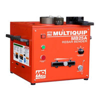 MULTIQUIP MB25A Operation And Parts Manual