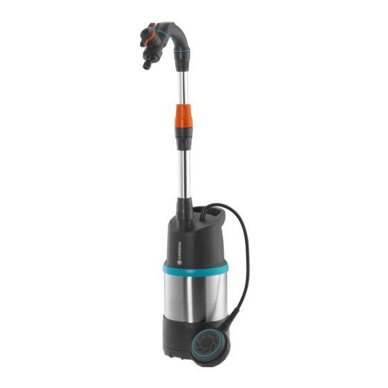 Gardena 4700/2 inox Operator's Manual