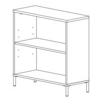 BUSH FURNITURE Soho SHB229WH-Z Assembly Manual