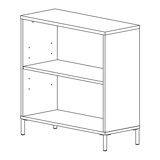 BUSH FURNITURE Soho ESB229WH Assembly Manual