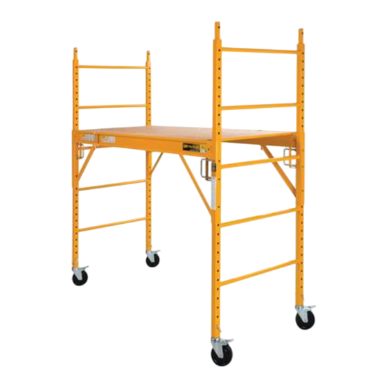 MetalTech MAXI Scaffolding CISC Instructions