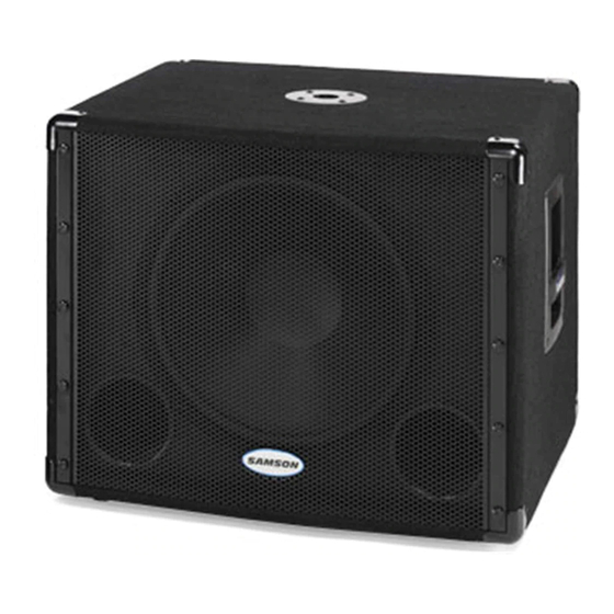 Samson DB1500A Specification Sheet