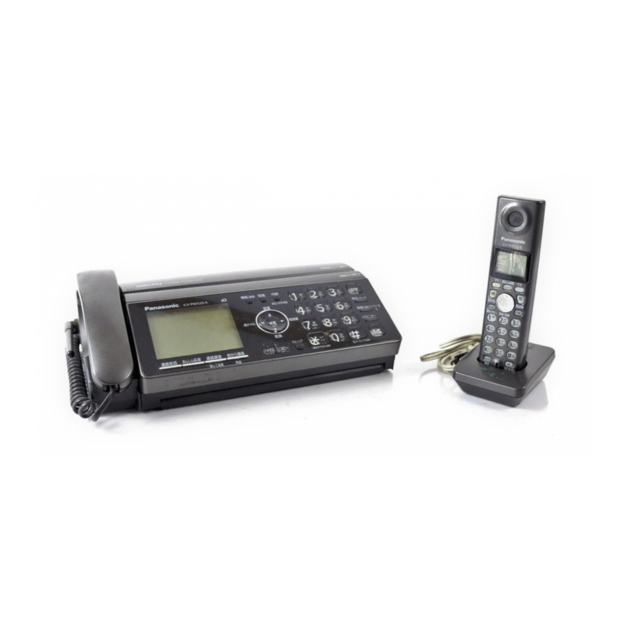 Panasonic KX-PW520DL Manuals