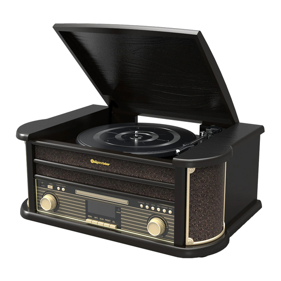 Roadstar HIF-1898D+BT User Manual