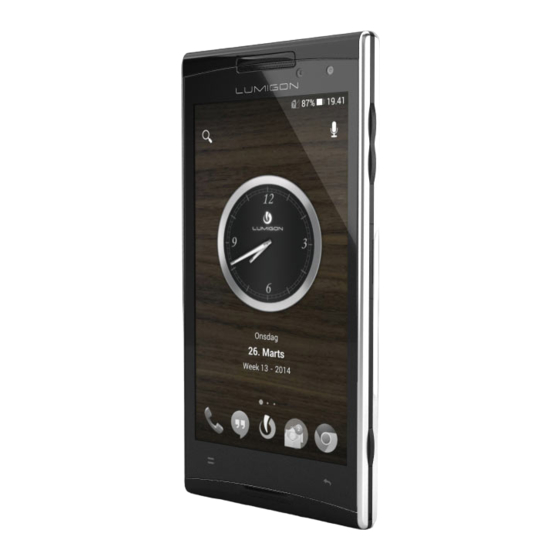 Lumigon T2 Quick Start Manual