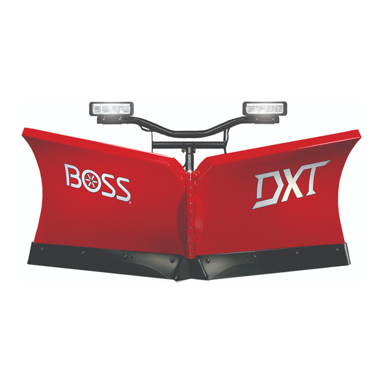 Boss Snowplow RT3 DXT Installation Instructions Manual