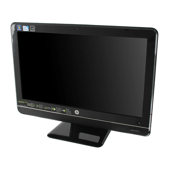 HP Pavilion 200-5020 Quick Start Manual