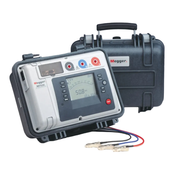 Megger MIT520/2 User Manual