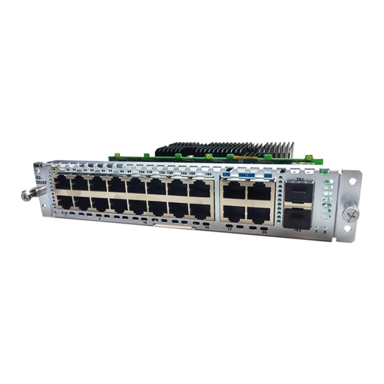 Cisco SM-X Datasheet