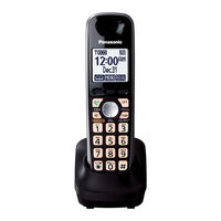 Panasonic KXTGA401 - DIGITAL CORDLESS HANDSET Installation Manual