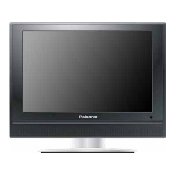 Palsonic TFTV2250DT LCD TV/DVD Combo Manuals