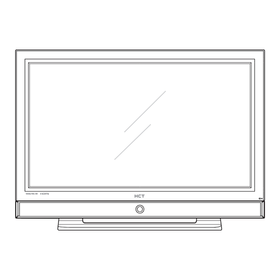 User Manuals: HCT KPP-50SAT PDP TV