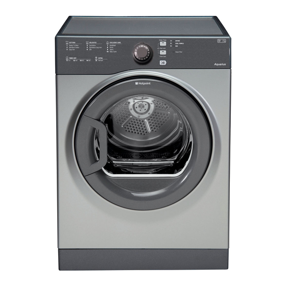 Hotpoint TVFS 83C Vented Tumble Dryer Manuals