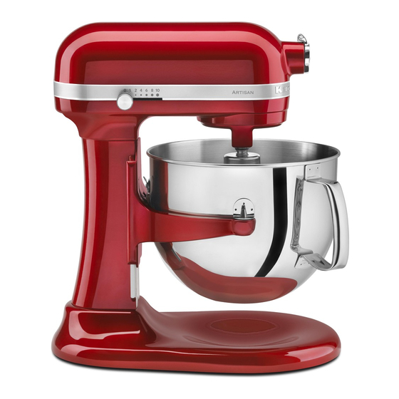 KitchenAid 5KSM7580X Use And Care Manual