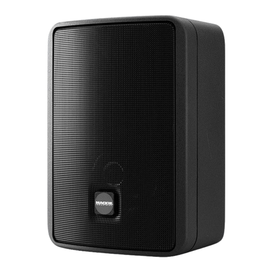Mackie Monitor Series MR3STK Specifications