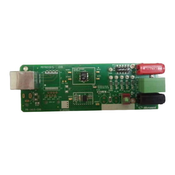 Microsemi PD70222EVB User Manual
