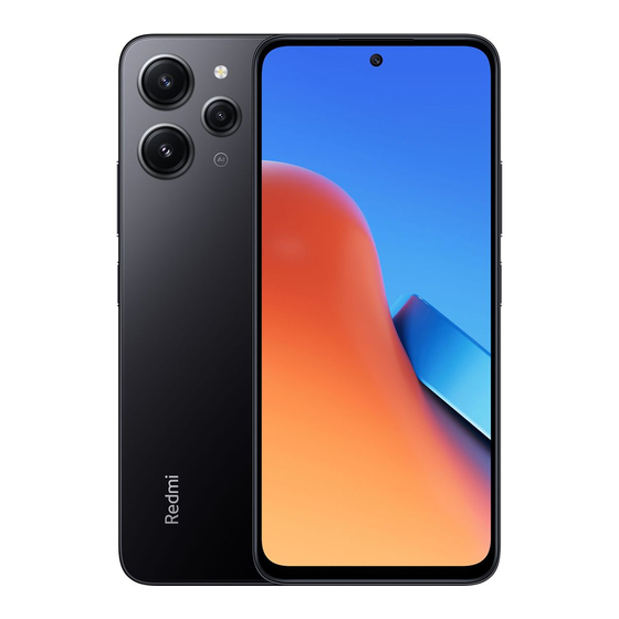 Mi Redmi 12 Quick Start Manual