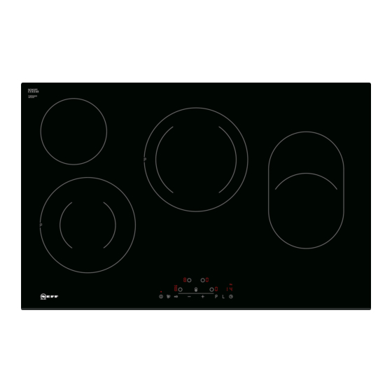 NEFF T18 D 6 Series Instruction Manual