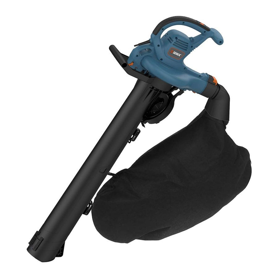 Senix BLVE12-M - Blower Vacuum Manual