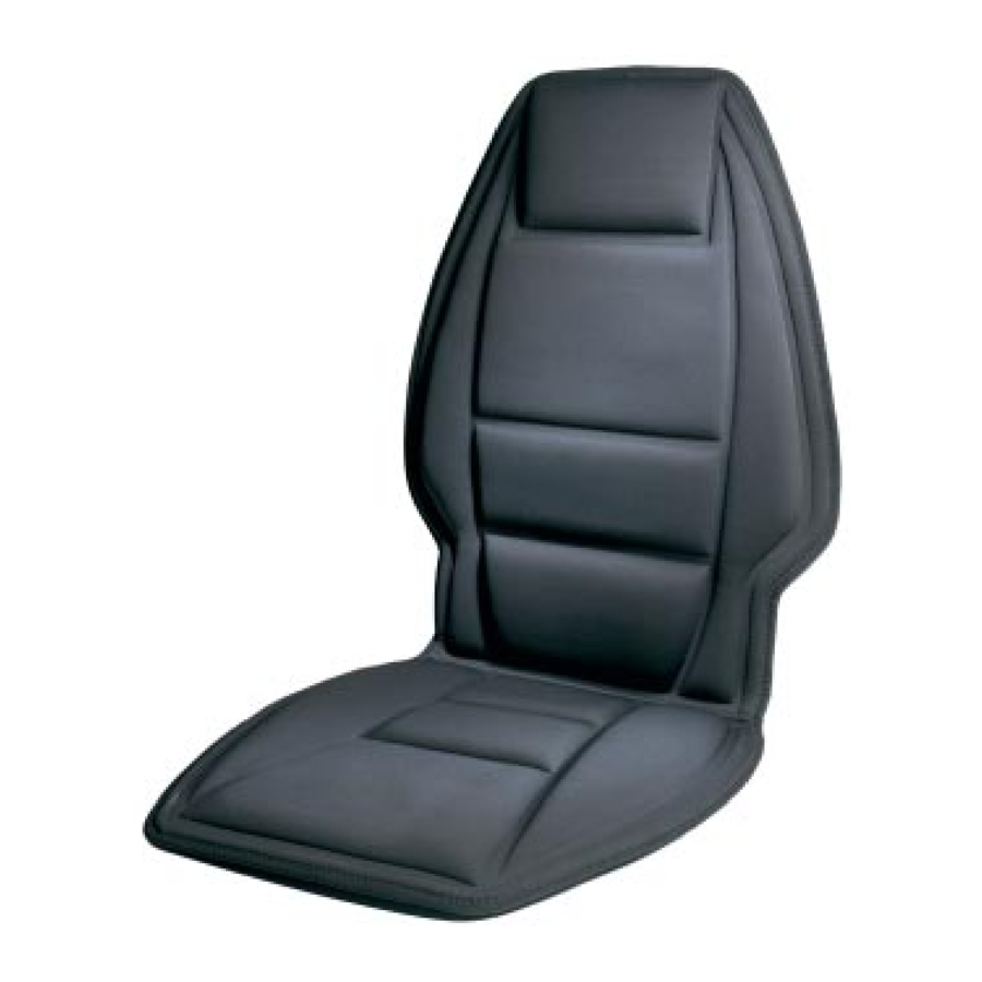 Homedics BackMasseur LSS-10H, LSS-10HP Manual