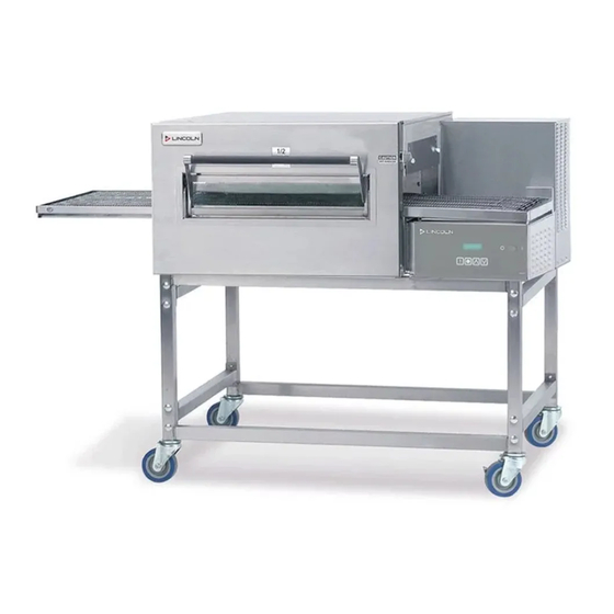 Lincoln Impinger Conveyor Ovens 1100 Series Manuals