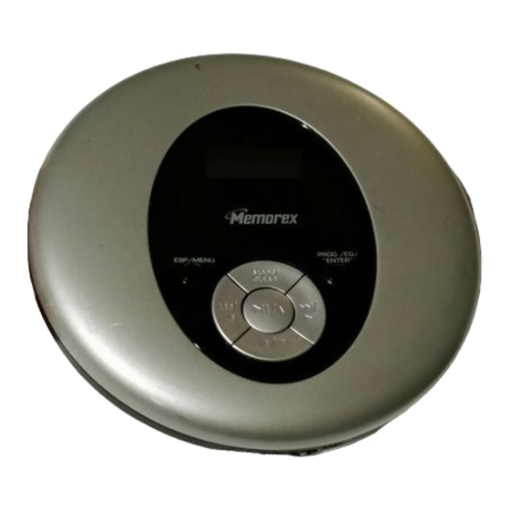 Memorex MPD8842 User Manual