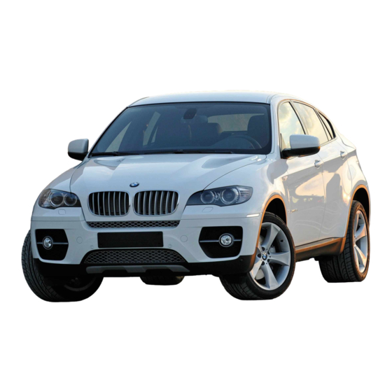 BMW X5 2009 Service And Warranty Information
