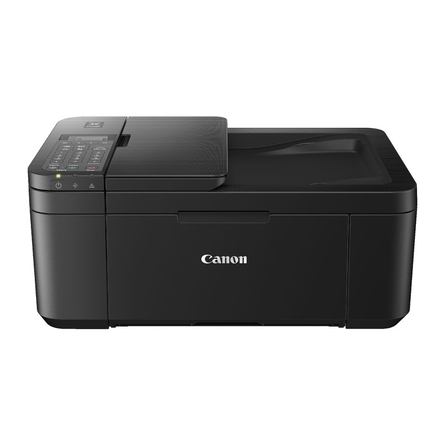Canon PIXMA TR4500 Series Getting Started