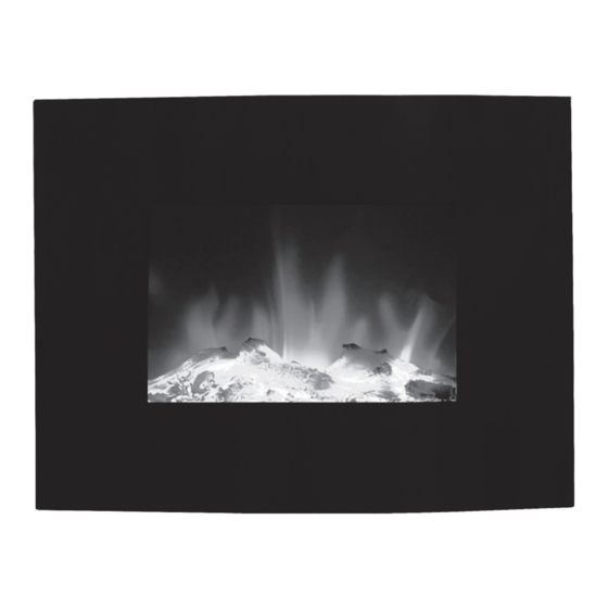 MediaShop Electric Fireplace Manuals