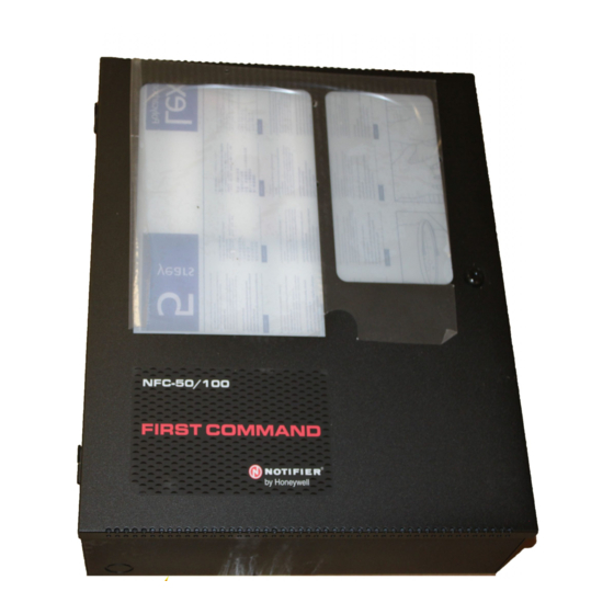 Honeywell NOTIFIER NFC-50/100 Manuals