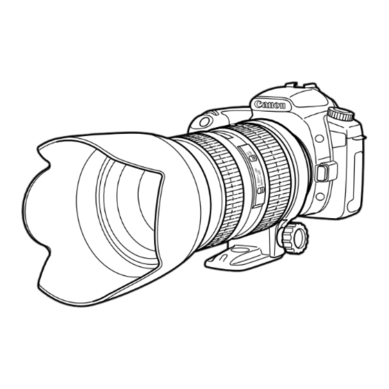 Canon EF17-35mm f/2.8L USM Instructions