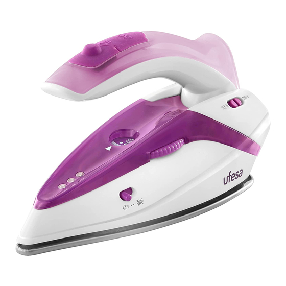 UFESA STEAM TRAVEL PV0500 Instruction Manual