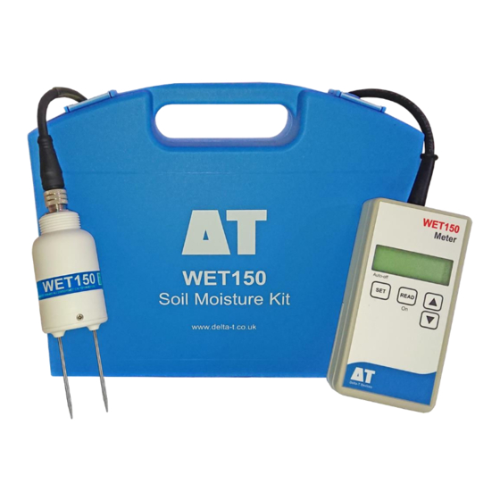 Delta-T Devices WET150 Kit Quick Start Manual