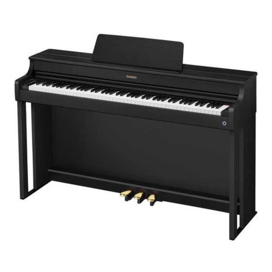 Casio Celviano AP-S200 User Manual