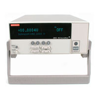 Keithley TEC SourceMeter 2510-AT User Manual