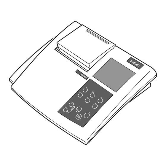 wtw inoLab Oxi Level 2 Operating Manual