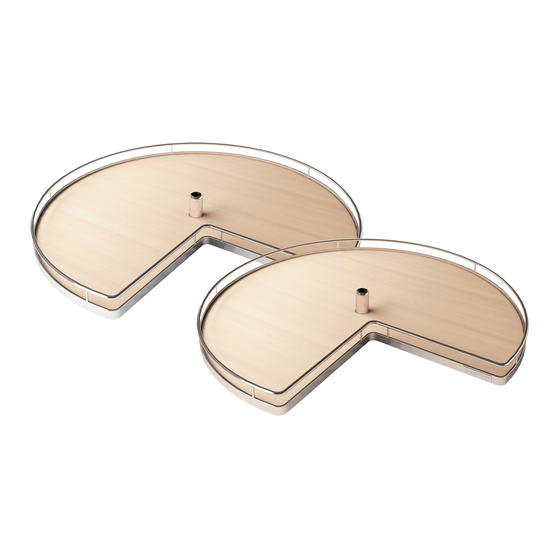 Kesseböhmer LazySusan Mounting Instructions