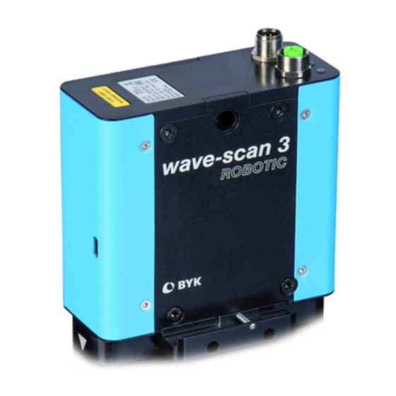 Altana BYK wave-scan 3 ROBOTIC Manuals