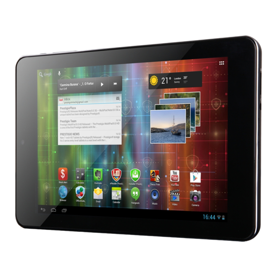 Prestigio MultiPad 7.0 ULTRA DUO User Manual