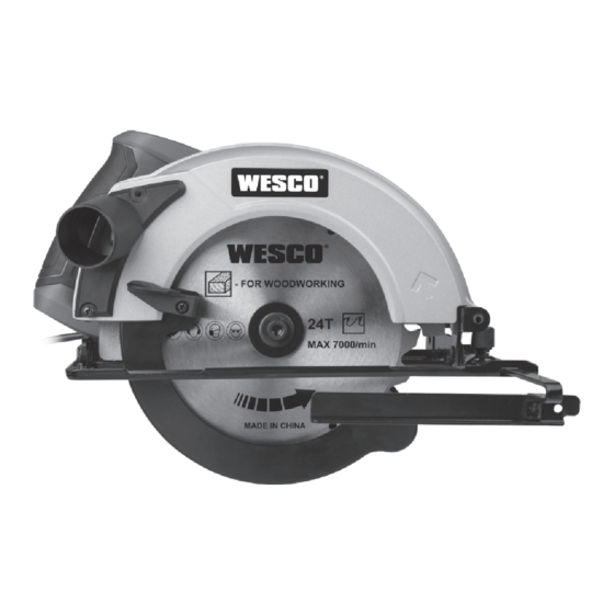 Wesco WS3434 Manual