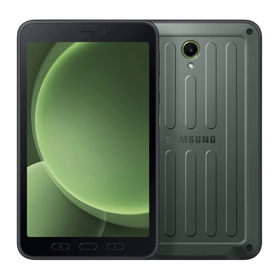 Samsung Galaxy Tab Active 5 User Manual