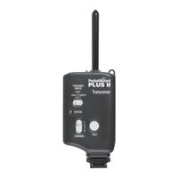 PocketWizard Plus II Owner's Manual