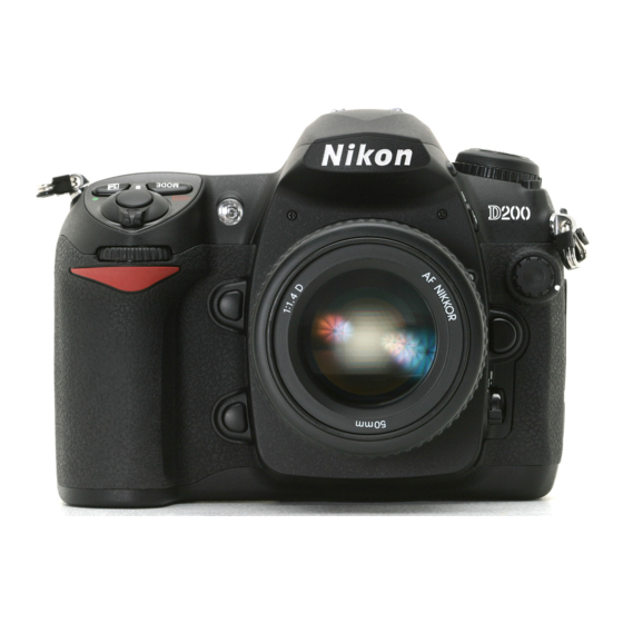 Nikon D200 Specifications